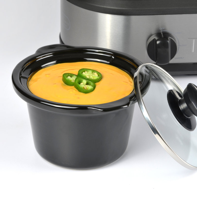 TRU 2.5 Qt. Double Crock Slow Cooker & Reviews Wayfair